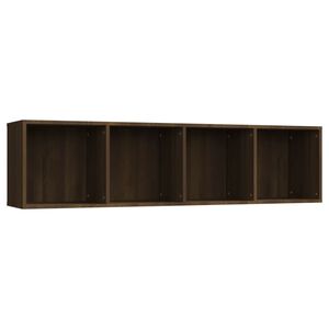vidaXL Biblioth&egrave;que/Meuble TV Ch&ecirc;ne marron 143x30x36cm Bois ing&eacute;nierie