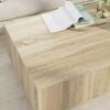 vidaXL Table basse Ch&ecirc;ne Sonoma 95 x 55 x 31 cm Bois d'ing&eacute;nierie