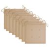 vidaXL Chaises de jardin empilables avec coussins lot de 8 Teck solide