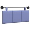 vidaXL T&ecirc;te de lit suspendue Bleu denim Tissu