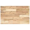 vidaXL Dessus de meuble de salle de bain non trait&eacute; bois d'acacia