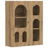 vidaXL Armoire suspendue ELST Ch&ecirc;ne artisanal 59 x 20 x 71,5 cm