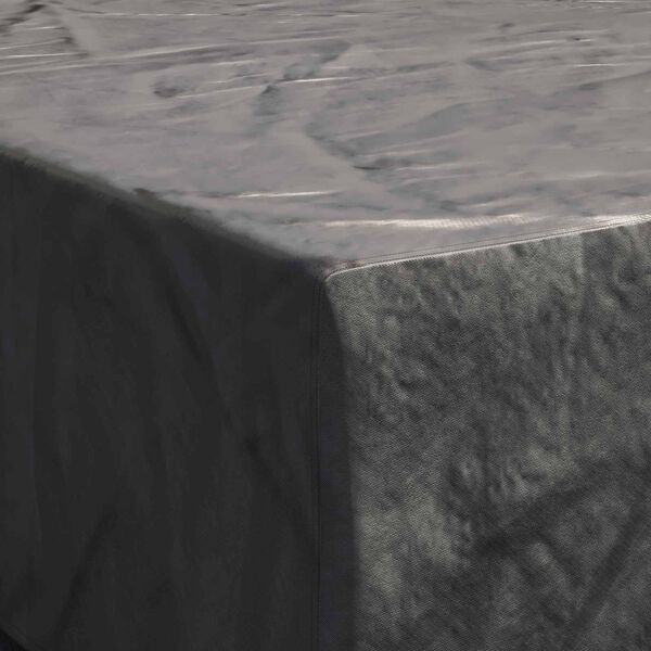 vidaXL Housse pour meubles Uni Noir 260 x 260 x 90 cm 600D