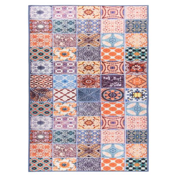 vidaXL Tapis de couloir Mosa&iuml;que 80x100 cm