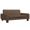 vidaXL Canap&eacute; pour enfants marron 70x45x30 cm tissu