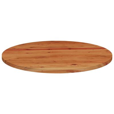 vidaXL Dessus de table Ø70x2,5 cm rond bois massif d'acacia