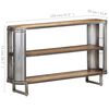 vidaXL Buffet 120x30x73 cm Bois de manguier massif