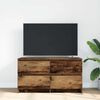 vidaXL Meuble TV vieux bois 100x35x54 cm bois d'ingénierie