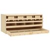 vidaXL Pondoir 4 compartiments 106x40x45 cm bois de pin massif