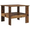 vidaXL Table basse Bois ancien 57 x 55 x 45 cm Bois d'ing&eacute;nierie