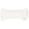vidaXL Corde de bateau Blanc complet 5 mm 250 m Polypropyl&egrave;ne