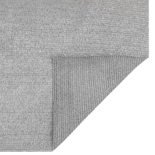 vidaXL Filet brise-vue gris clair 1,5x10 m PEHD 75 g/m&sup2;
