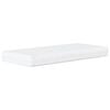 vidaXL Lit avec matelas Dover bleu 80x200 cm velours