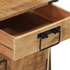 vidaXL Table de chevet 40x30x42 cm bois de manguier massif