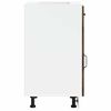 vidaXL Armoire de cuisine Lucca ch&ecirc;ne fum&eacute; bois ing&eacute;nierie