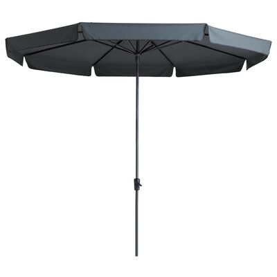 Madison Parasol Syros Luxe 350 cm Rond Gris