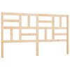 vidaXL T&ecirc;te de lit 206x4x104 cm Bois massif de pin