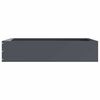 vidaXL Bordure de Pelouse 6 pcs Anthracite 60 x 60 x 13 cm Acier