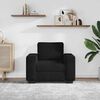 vidaXL Fauteuil noir 100x77x82 cm velours
