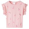 vidaXL T-shirt pour enfants rose clair 116