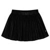 vidaXL Jupe pliss&eacute;e avec lurex pour enfants noir 92