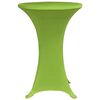 vidaXL Housses de table extensible 4 pcs 60 cm Vert