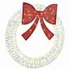 vidaXL Couronne 60 LED Blanc chaud 76 x 76 x 8 cm PET