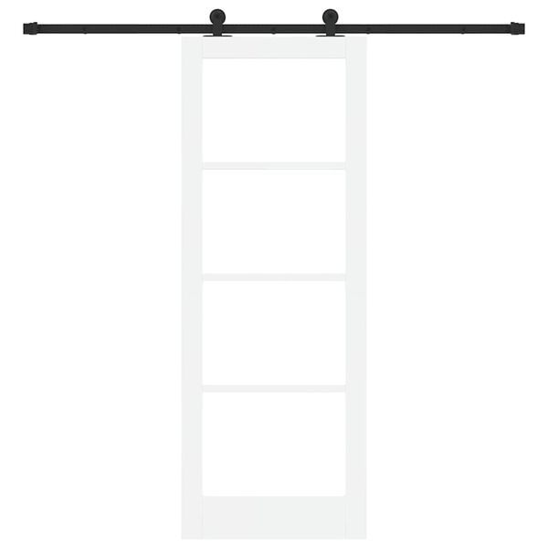 vidaXL Porte coulissante ORKDAL Blanc 78 x 211 cm