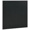 vidaXL Cloisons de s&eacute;paration 4 panneaux 2 pcs Noir 160x180 cm Acier