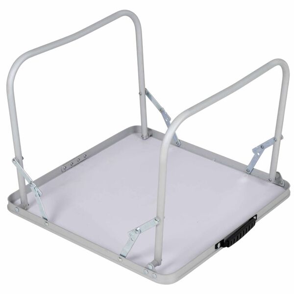 Camp Gear Table de camping pliable Economy 40x40 cm Aluminium
