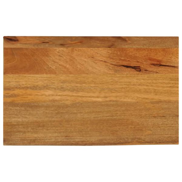 vidaXL Dessus de table à bord vivant 60x20x3,8 cm bois massif manguier