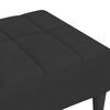 vidaXL Repose-pied Noir 78x56x32 cm Velours
