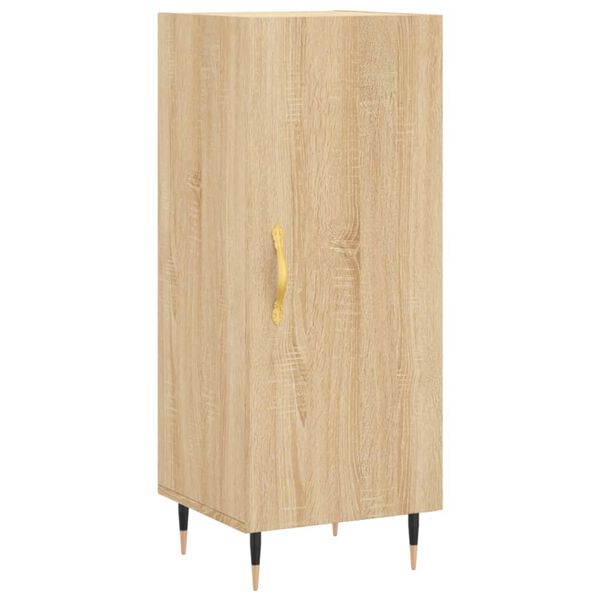 vidaXL Buffet Chêne sonoma 34,5x34x90 cm Bois d'ingénierie