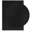 vidaXL Tapis HUARTE &agrave; poils courts doux et lavable noir 120x170 cm