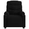vidaXL Fauteuil inclinable &eacute;lectrique Noir Tissu
