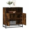 vidaXL Buffet ch&ecirc;ne fum&eacute; 68x35x76 cm bois d'ing&eacute;nierie