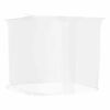 vidaXL Moustiquaire suspendue 156 maille blanc 220x100x150 cm