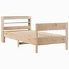 vidaXL Cadre de lit sans matelas 90x200 cm bois de pin massif