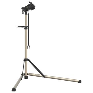 vidaXL Support de r&eacute;paration de v&eacute;lo pliable r&eacute;glable 102-160 cm