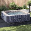 vidaXL Tapis de piscine Noir 396 x 396 x 0,1 cm Tissu non tiss&eacute;