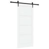 vidaXL Porte coulissante ORKDAL 86 x 198,5 cm Bois d'ing&eacute;nierie