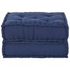 vidaXL Unit&eacute; de canap&eacute; modulaire Indigo 70 x 70 x 36 cm tissu