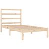vidaXL Cadre de lit sans matelas 90x200 cm bois de pin massif