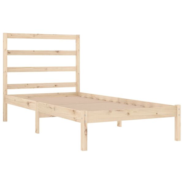 vidaXL Cadre de lit sans matelas 90x200 cm bois de pin massif