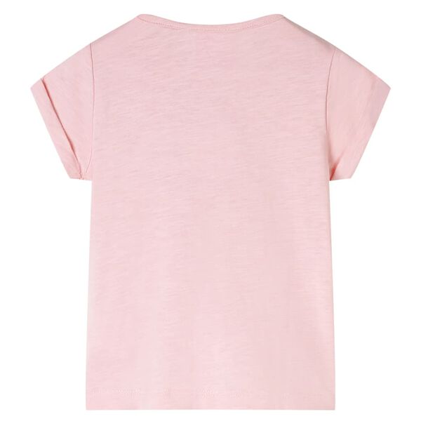 T-shirt pour enfants rose clair 92