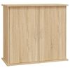 vidaXL Support d'aquarium Ch&ecirc;ne Sonoma 81x36x73 cm Bois d'ing&eacute;nierie