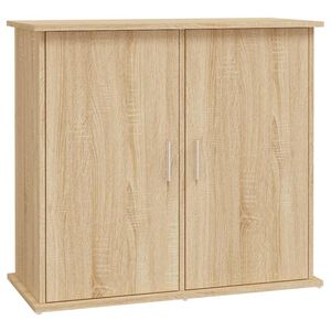 vidaXL Support d'aquarium Ch&ecirc;ne Sonoma 81x36x73 cm Bois d'ing&eacute;nierie