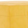vidaXL Banc Jaune 70x35x41 cm Velours