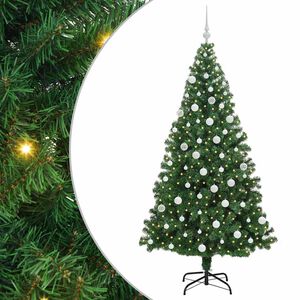 vidaXL Sapin de No&euml;l artificiel Vert 180 cm PVC, Acier et Plastique