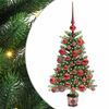 vidaXL Sapin de No&euml;l Vert 65 cm PE
